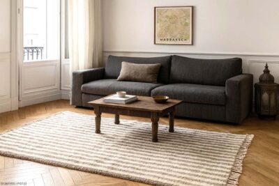 שטיח צמר פסים