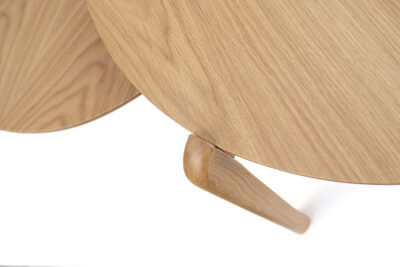 זוג שולחנות סלון תקריב